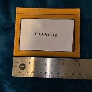Authentic Coach card/Id holder